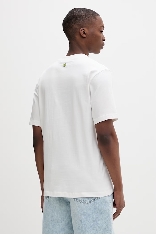 Odzież Barrow T-shirt basic damski bawełniany S6BWUATH010 beżowy