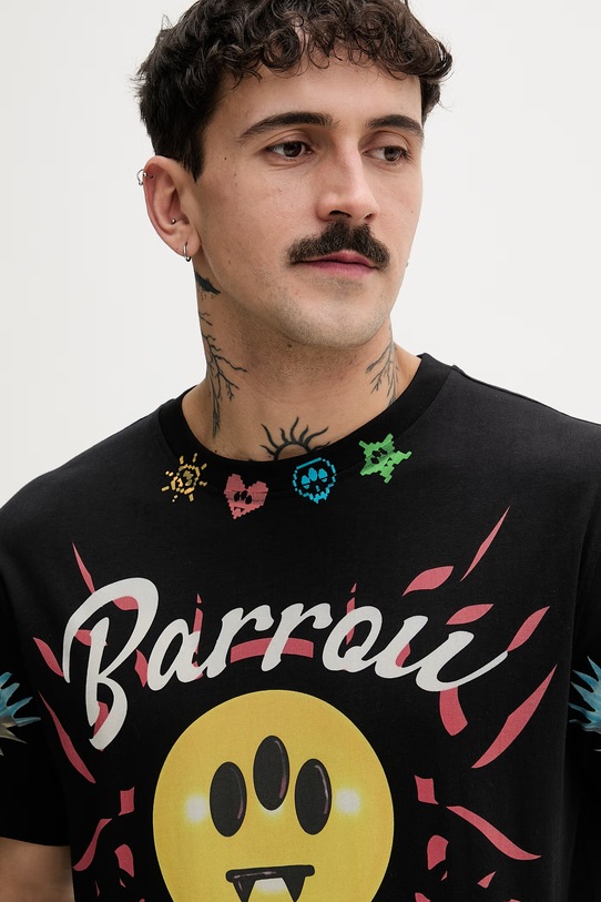 Barrow t-shirt bawełniany S6BWUATH069