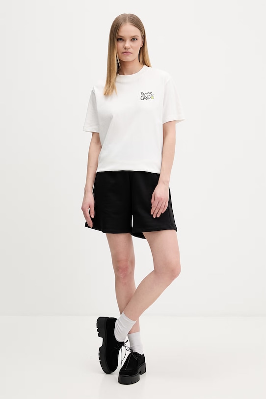 Ruházat Barrow pamut póló S6BWUATH077 bézs