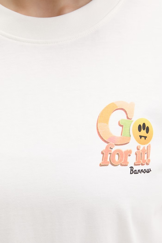 Barrow t-shirt bawełniany S6BWUATH079