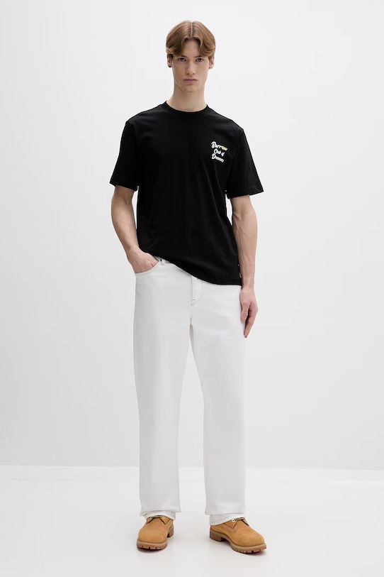 Barrow pamut póló fekete S6BWUATH082