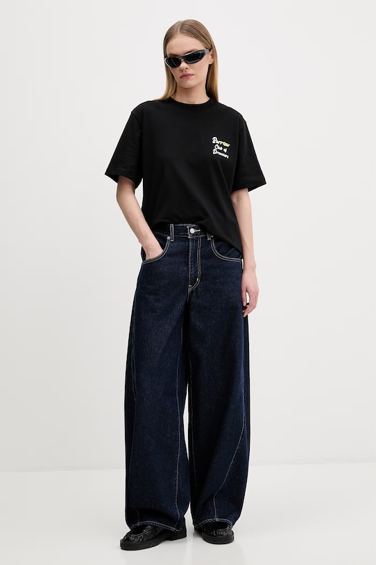 Barrow pamut póló S6BWUATH082 fekete