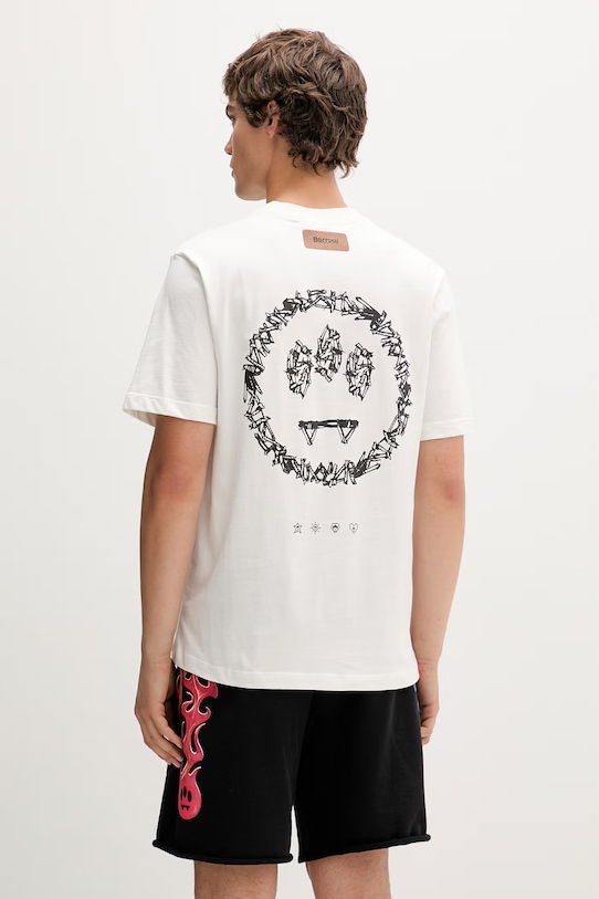 Barrow pamut póló bézs S6BWUATH085