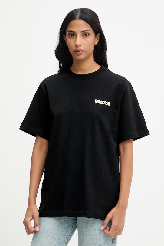 Barrow tricou din bumbac S6BWUATH085 negru