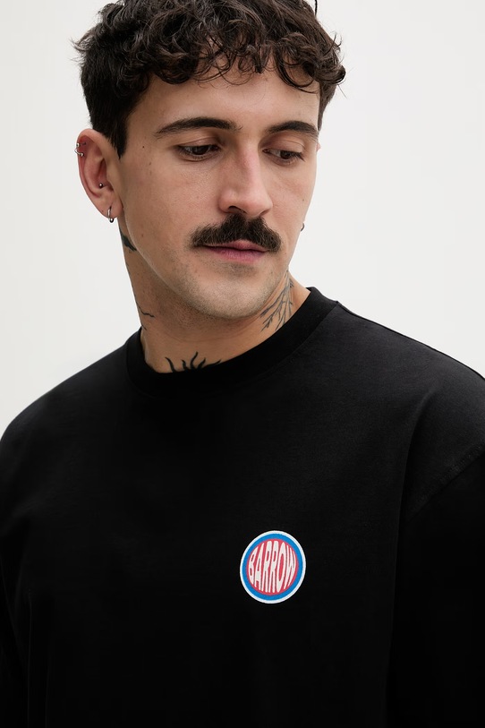 Barrow t-shirt oversize bawełniany S6BWUATH137