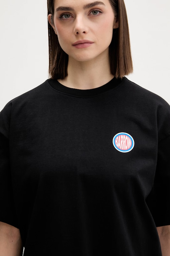 Barrow t-shirt oversize bawełniany S6BWUATH137