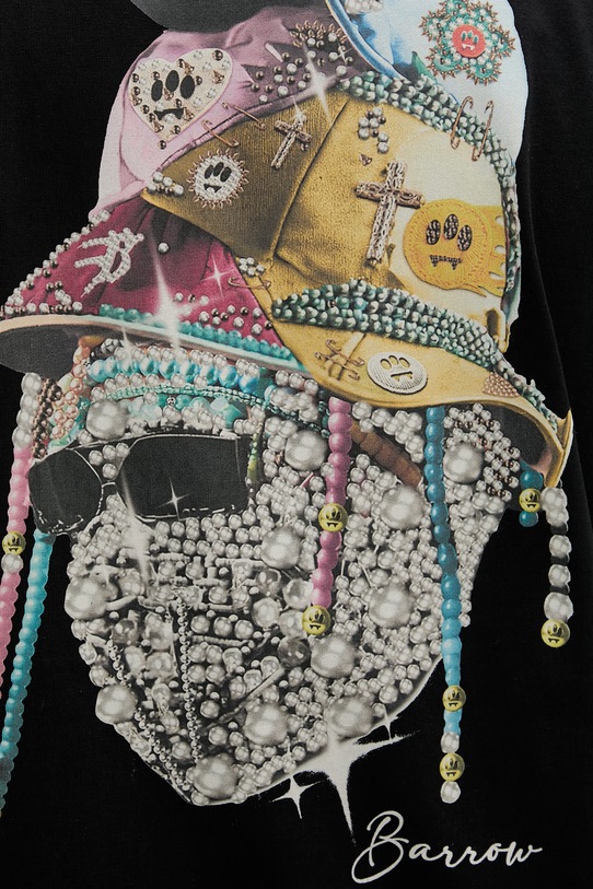 Barrow t-shirt oversize bawełniany S6BWUATH137