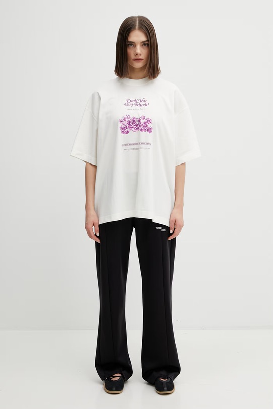 VETEMENTS t-shirt bawełniany Fuck You Very Much ME76TR263V