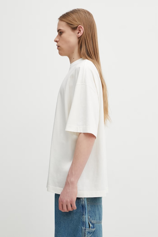 Odzież VETEMENTS t-shirt bawełniany Fuck You Very Much ME76TR263V beżowy