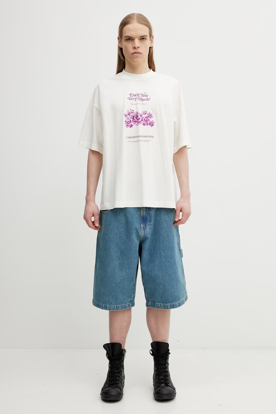 VETEMENTS t-shirt bawełniany Fuck You Very Much ME76TR263V