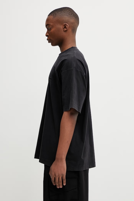 Odzież VETEMENTS t-shirt bawełniany Iconic Logo ME76TR139BB czarny