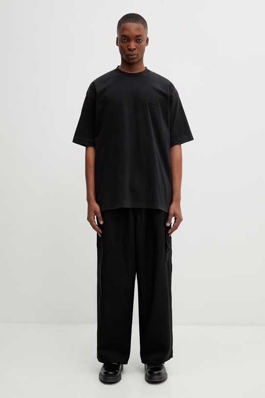 VETEMENTS t-shirt bawełniany Iconic Logo ME76TR139BB