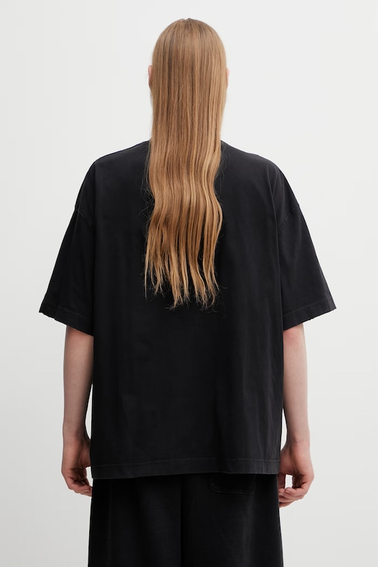 VETEMENTS t-shirt bawełniany Fuck Everything ME76TR212BX czarny