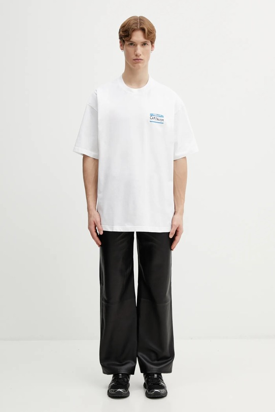 Bavlnené tričko VETEMENTS Sticker ME76TR227W