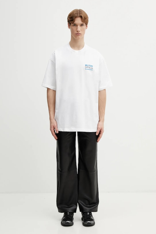 Bavlnené tričko VETEMENTS Sticker ME76TR227W