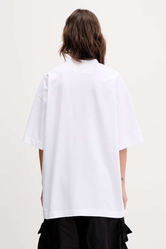 VETEMENTS t-shirt bawełniany Taped Logo ME76TR150W