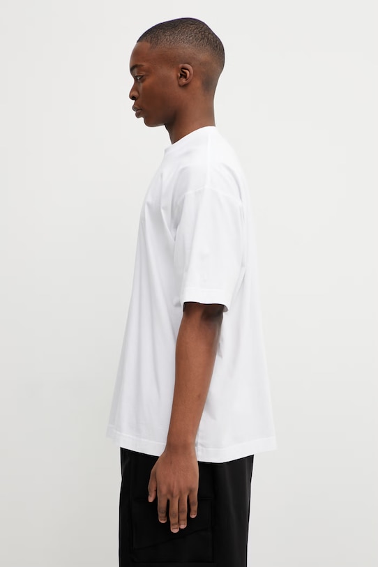 Odzież VETEMENTS t-shirt bawełniany Iconic Logo ME76TR141WW biały