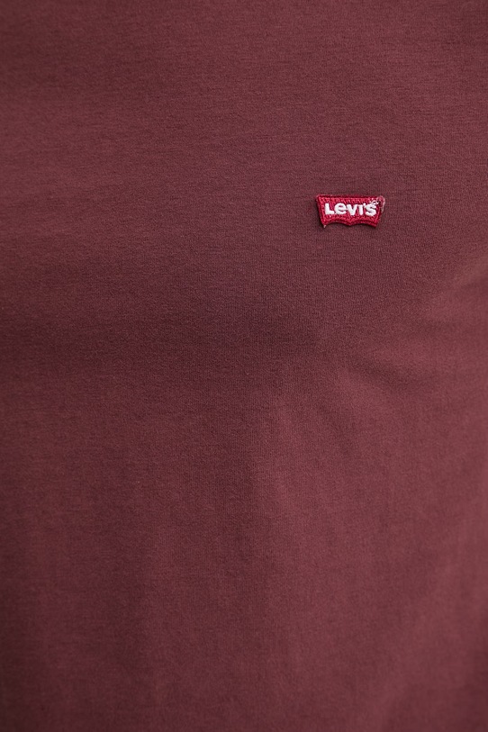 Levi's t-shirt bawełniany LSE_PERFECT A3116.0039 bordowy