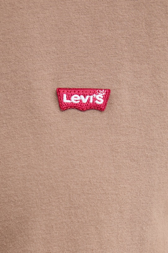 Levi's t-shirt bawełniany LSE_PERFECT A3116.0041 brązowy