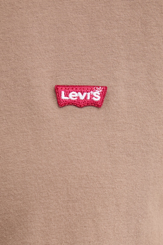 Levi's t-shirt bawełniany LSE_PERFECT A3116.0041 brązowy