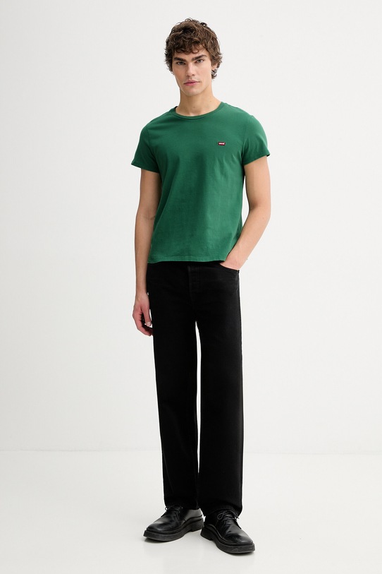 Odzież Levi's t-shirt bawełniany LSE_PERFECT A3116.0042 zielony