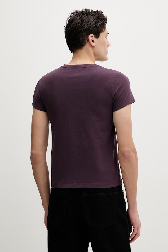 Odzież Levi's t-shirt bawełniany LSE_PERFECT A3116.0045 fioletowy