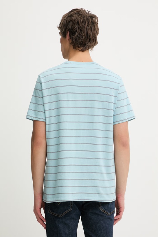 Levi's t-shirt bawełniany LSE_SS ORIGINAL HM niebieski A3117.0113