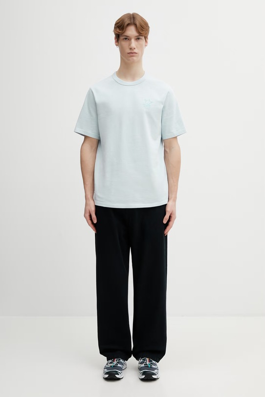 Café Kitsuné t-shirt bawełniany Barista Fox QU01101KJ7013