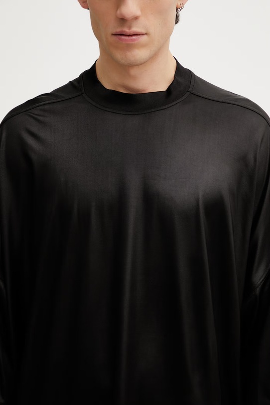 Rick Owens DRKSHDW Tommy t-shirt czarny DU01F4259.JL