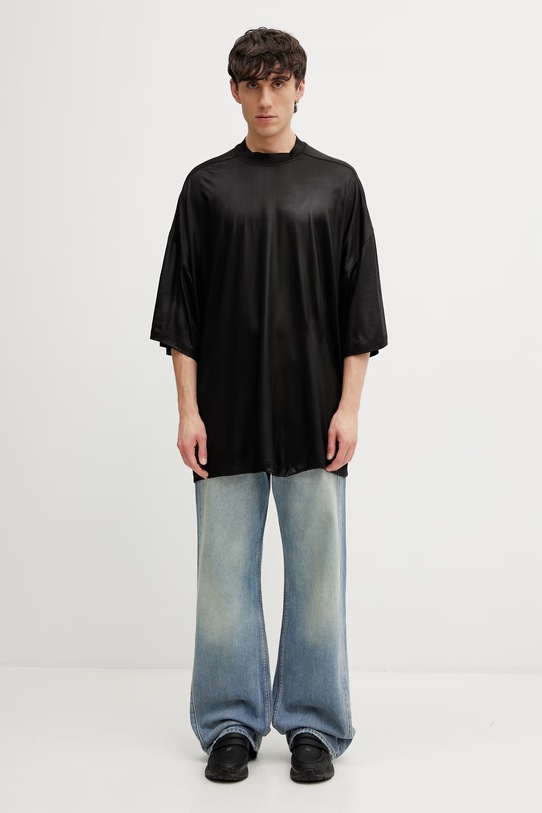 Rick Owens DRKSHDW Tommy t-shirt DU01F4259.JL czarny