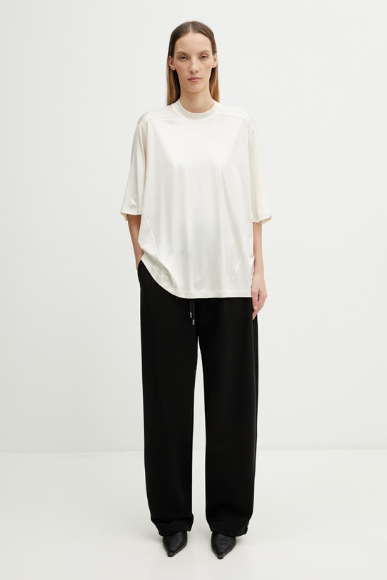 Rick Owens DRKSHDW Walrus T-shirt damski DS01F4201.JL beżowy