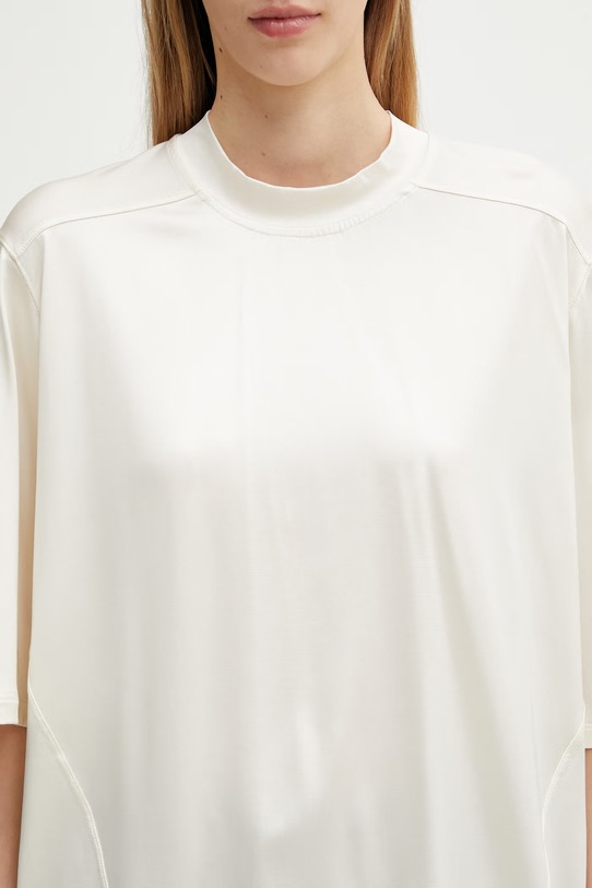 Rick Owens DRKSHDW Walrus T-shirt damski beżowy DS01F4201.JL