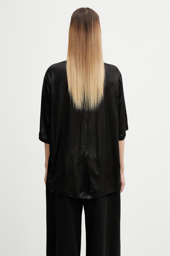 Odzież Rick Owens DRKSHDW Walrus T-shirt damski DS01F4201.JL czarny