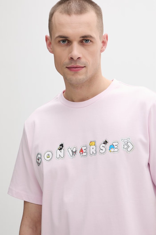 Converse футболка из хлопка x HELLO KITTY CVM5T517