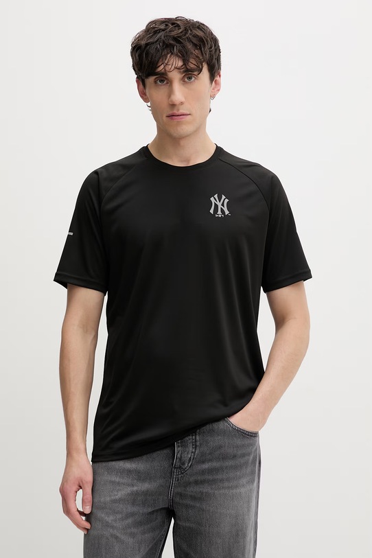 New Era t-shirt NEW YORK YANKEES 60771650 czarny SS26