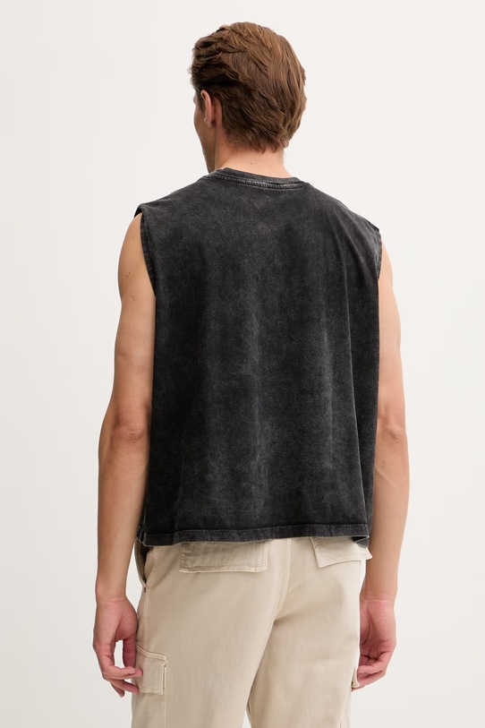 Odzież Kaotiko top bawełniany AS039.01.G002 czarny