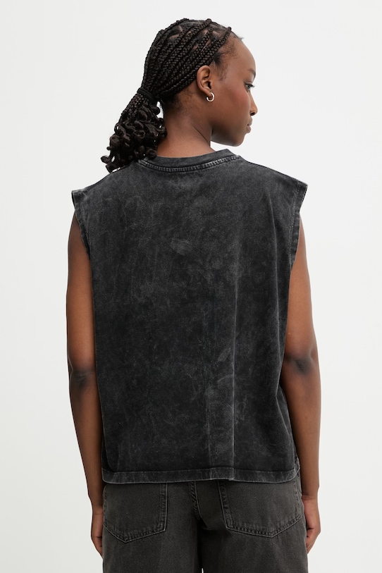 Odzież Kaotiko top bawełniany AS039.01.G002 czarny