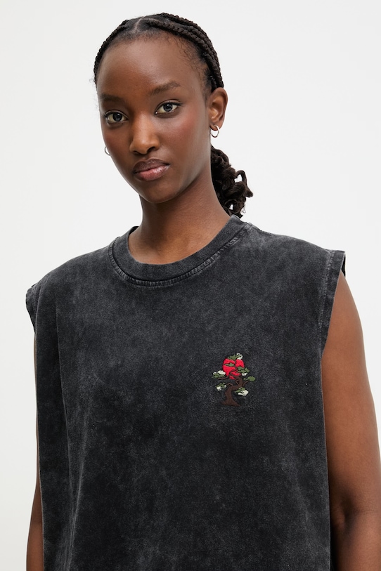 Kaotiko top bawełniany czarny AS039.01.G002