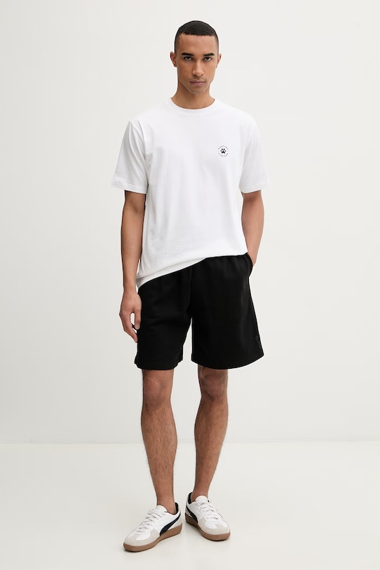 Kaotiko tricou din bumbac AS019.01.G002 alb SS26