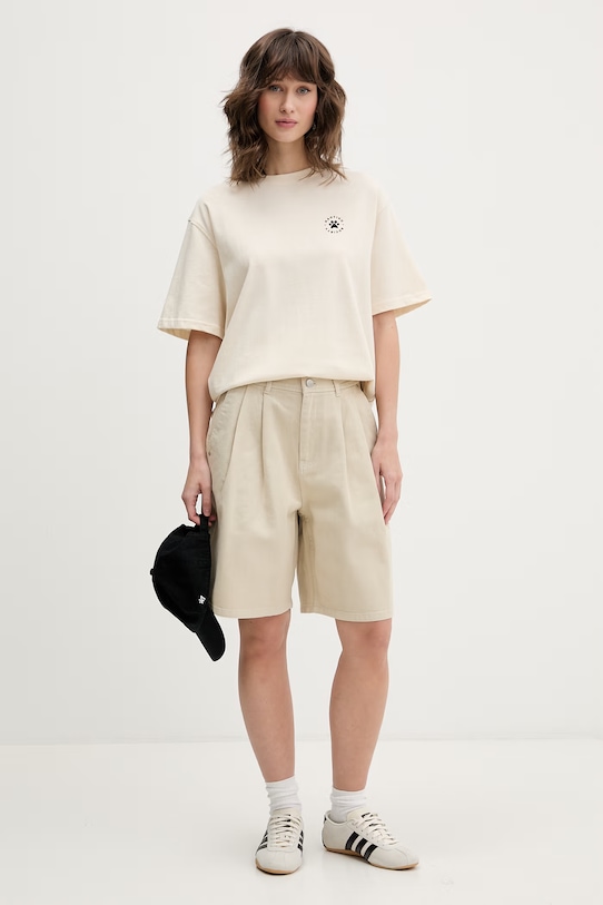 Kaotiko tričko bavlnené béžová AS020.01.G002