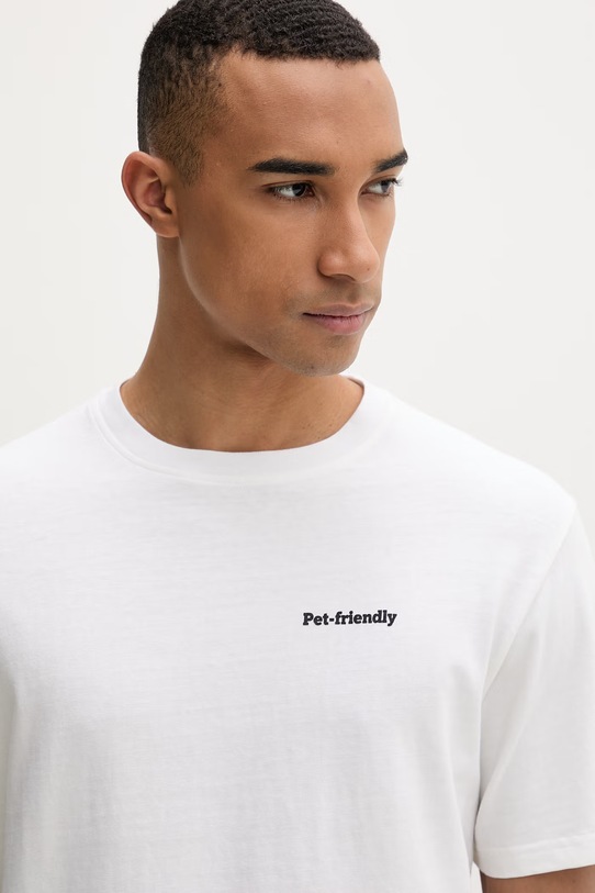 Kaotiko t-shirt βαμβακερό μπεζ AS021.01.G002