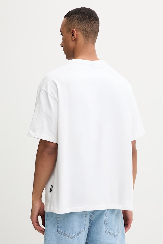 Дрехи Kaotiko тениска от памук AS022.01.G002 бежов