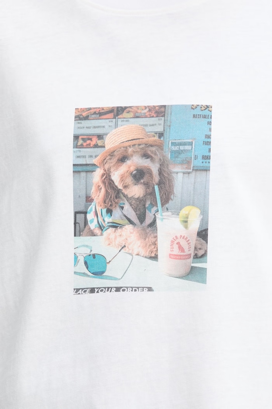 Kaotiko футболка бавовняна AS022.01.G002 бежевий