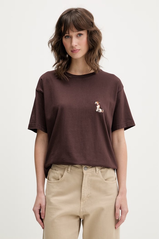 Kaotiko tričko bavlnené AS024.01.G002 hnedá SS26