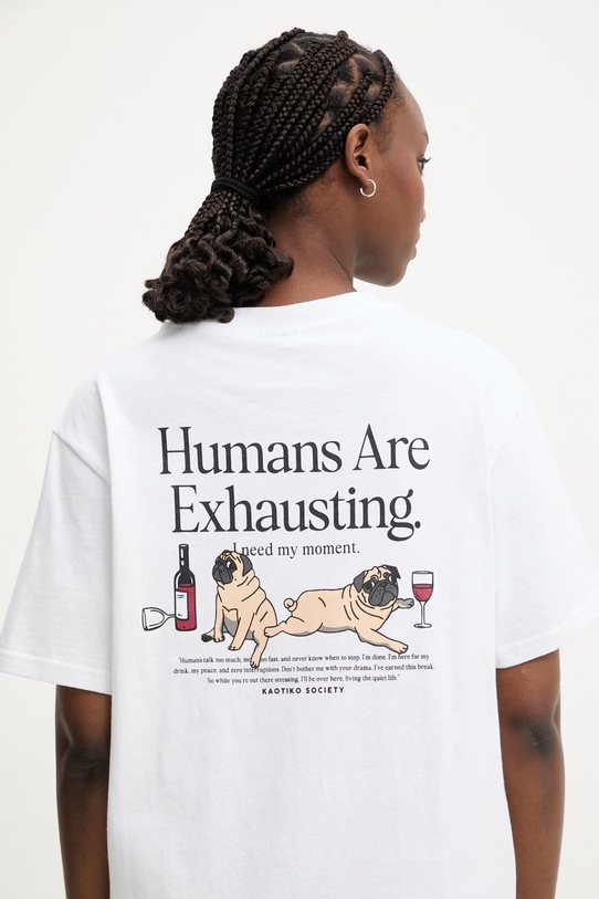 Kaotiko T-shirt bawełniany AS027.01.G002