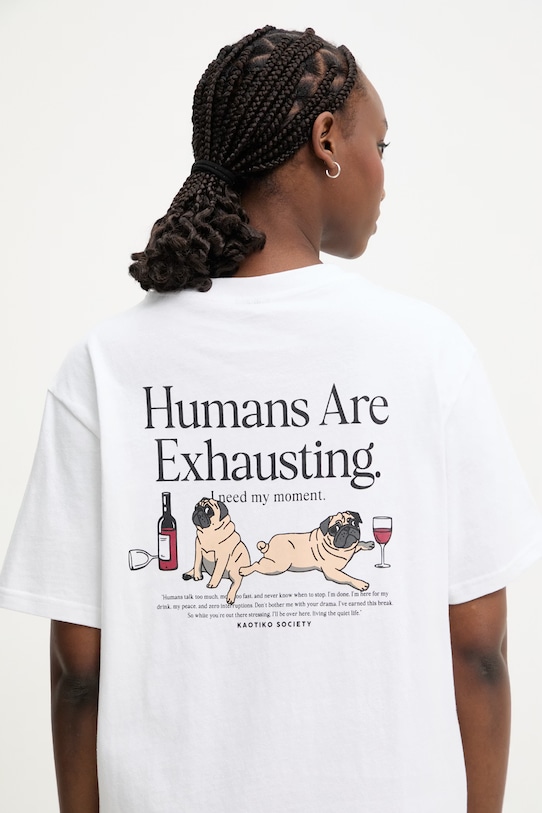 Kaotiko T-shirt bawełniany AS027.01.G002