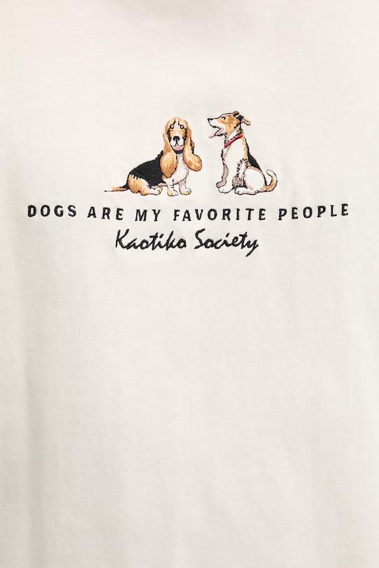 Kaotiko t-shirt pamut AS028.01.M002 bézs