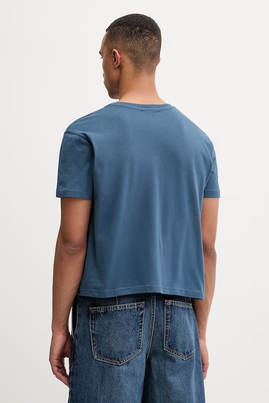 Ruházat Kaotiko t-shirt pamutból készült AS031.01.M002 sötétkék