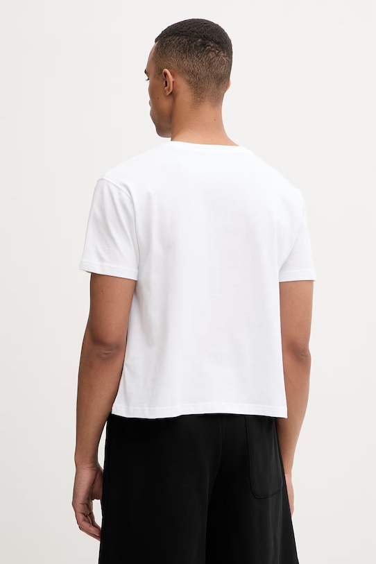 Îmbrăcăminte Kaotiko tricou din bumbac AS031.02.M002 alb