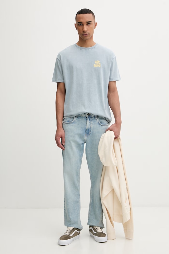 Kaotiko t-shirt βαμβακερό AS047.01.G002 μπλε SS26